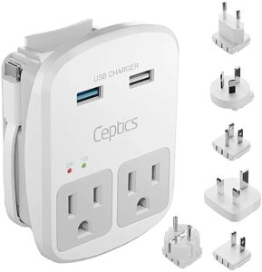 spain power adapter kit