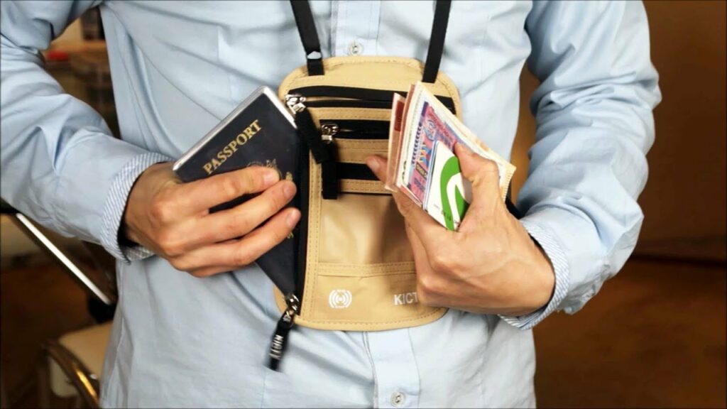 traveler's neck wallet